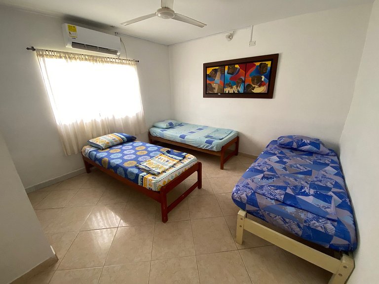 Cabaña para familias grandes