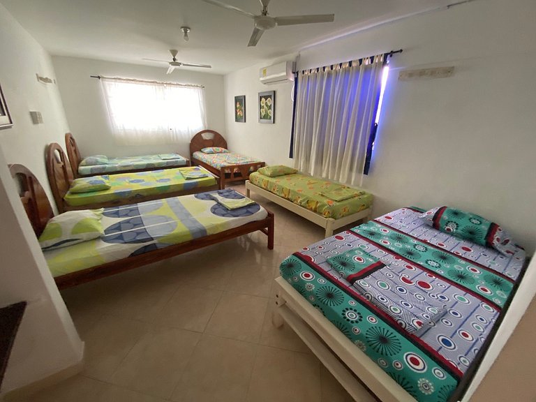 Cabaña para familias grandes
