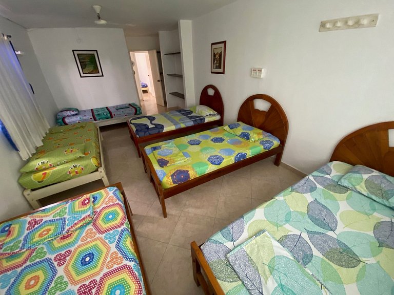 Cabaña para familias grandes